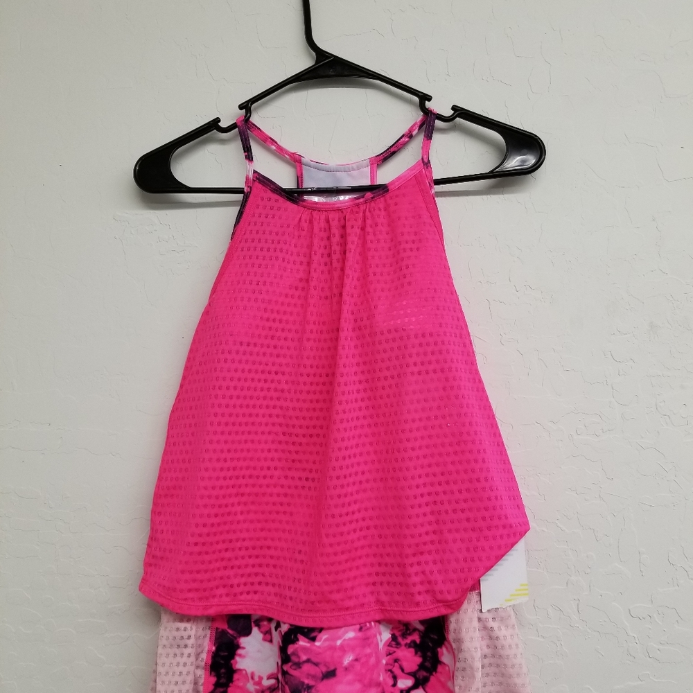 Z by Zella girls tanktop and skirt set